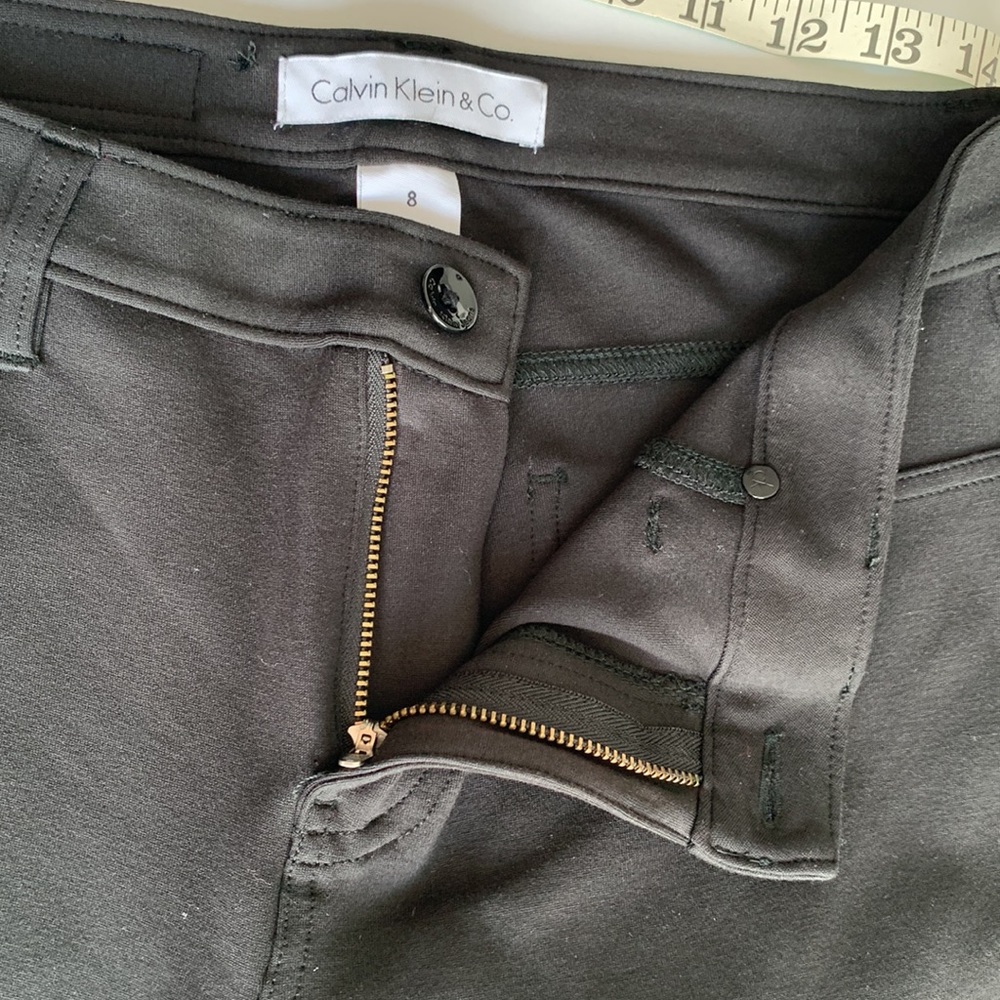CALVIN KLEIN BLACK PANTS - Picture 8 of 11
